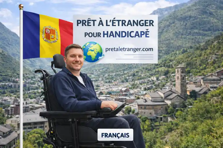 Conseillère bancaire recevant une personne en fauteuil roulant pour étudier un dossier de prêt
